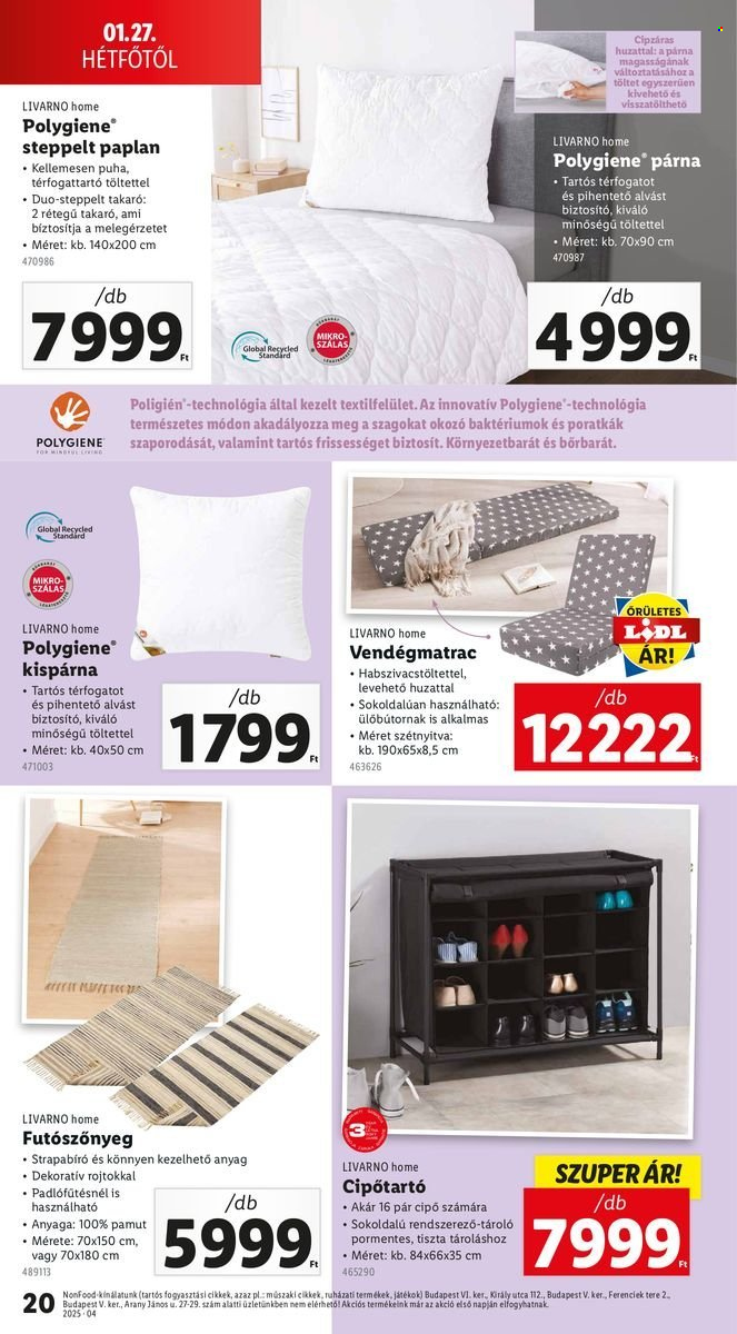 Lidl akciós újságok - 2025.01.23 - 2025.01.29. Oldal 20