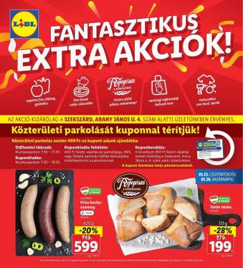 Újság Lidl - 2025.01.23 - 2025.01.26.