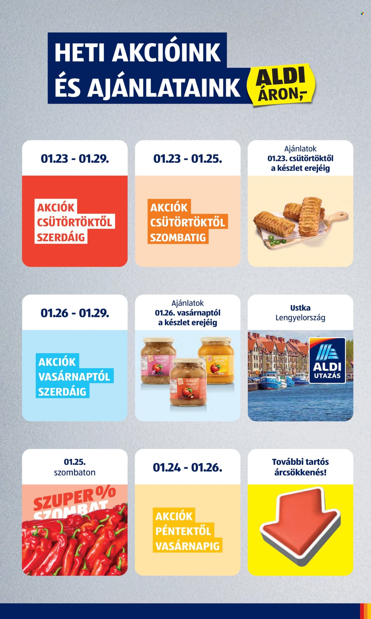 Aldi akciós újságok - 2025.01.23 - 2025.01.29. Oldal 3