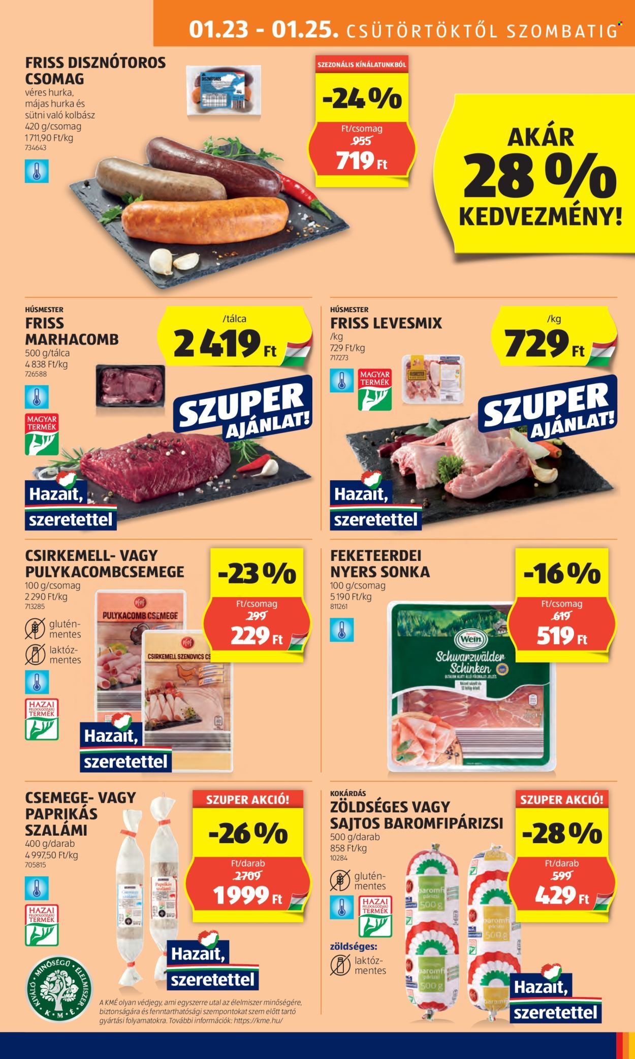 Aldi akciós újságok - 2025.01.23 - 2025.01.29. Oldal 13
