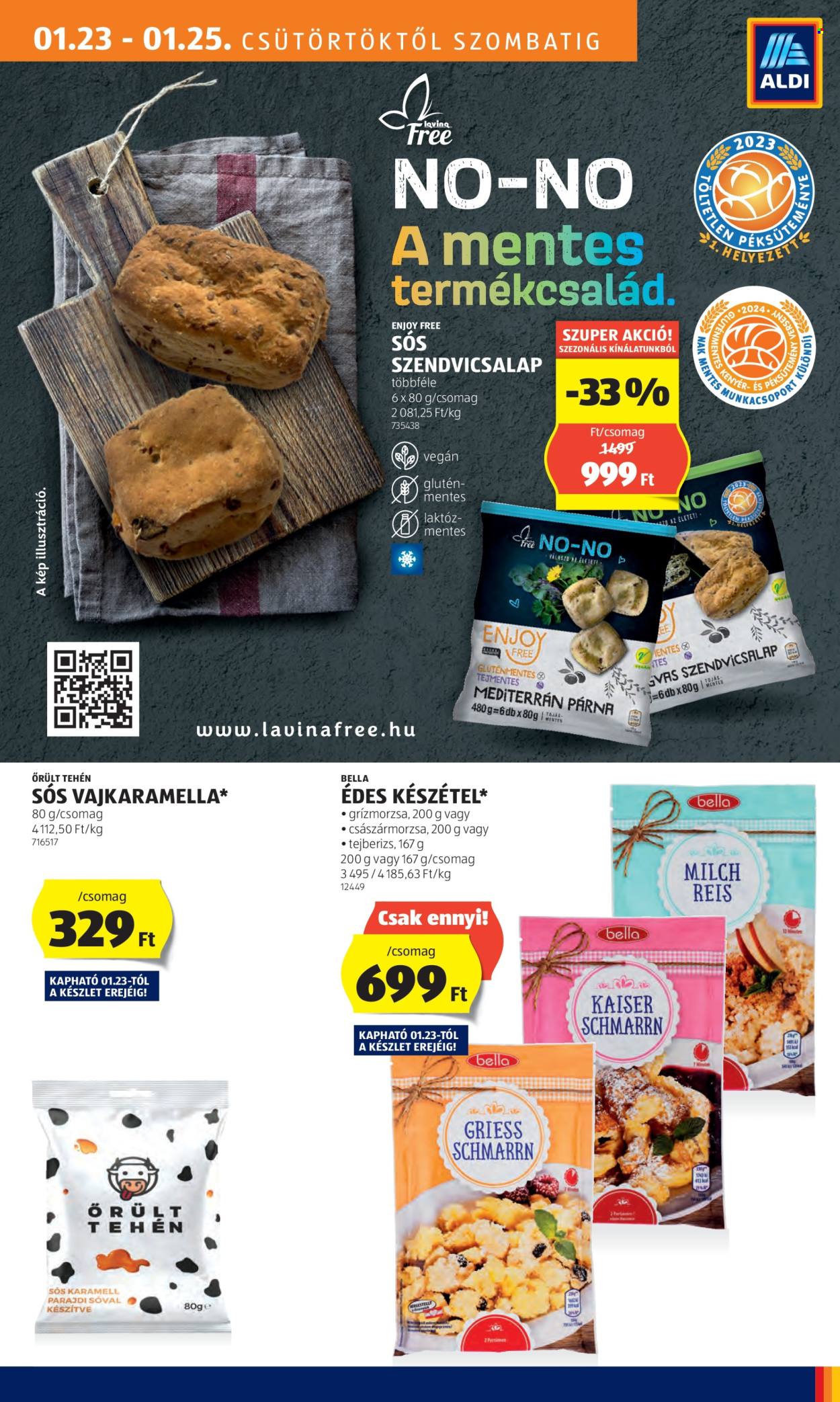 Aldi akciós újságok - 2025.01.23 - 2025.01.29. Oldal 21
