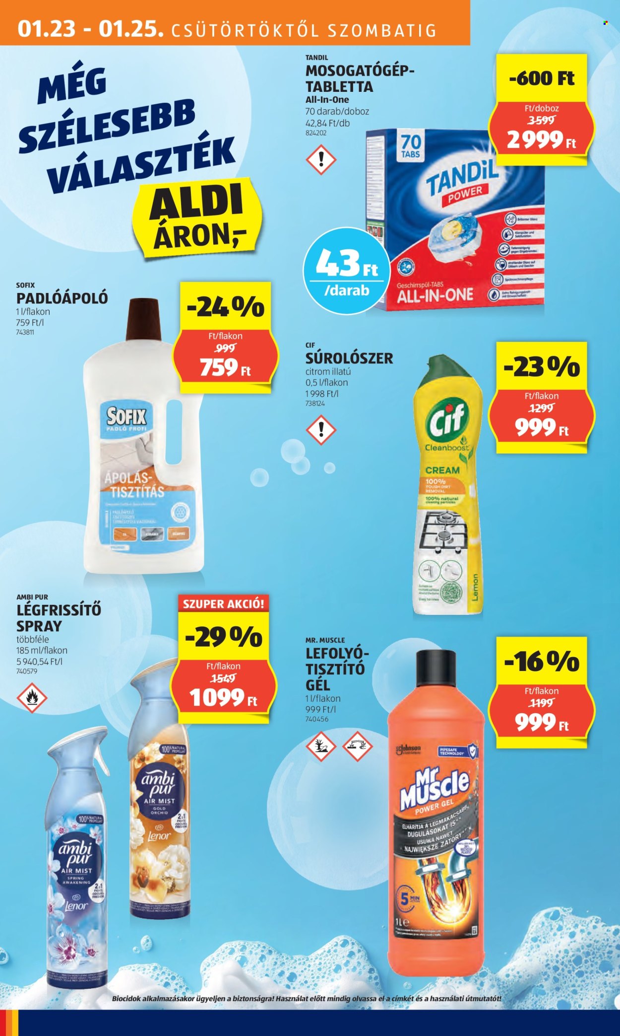 Aldi akciós újságok - 2025.01.23 - 2025.01.29. Oldal 24