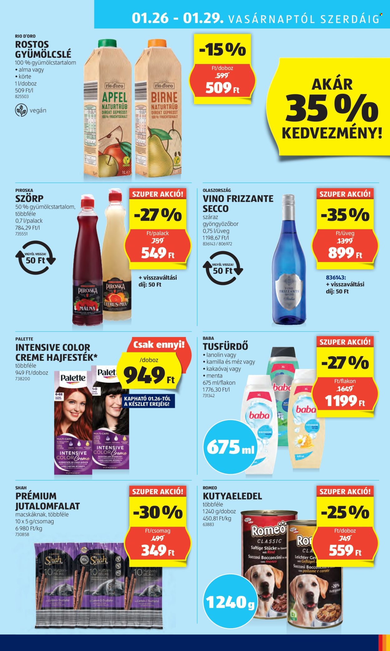 Aldi akciós újságok - 2025.01.23 - 2025.01.29. Oldal 39