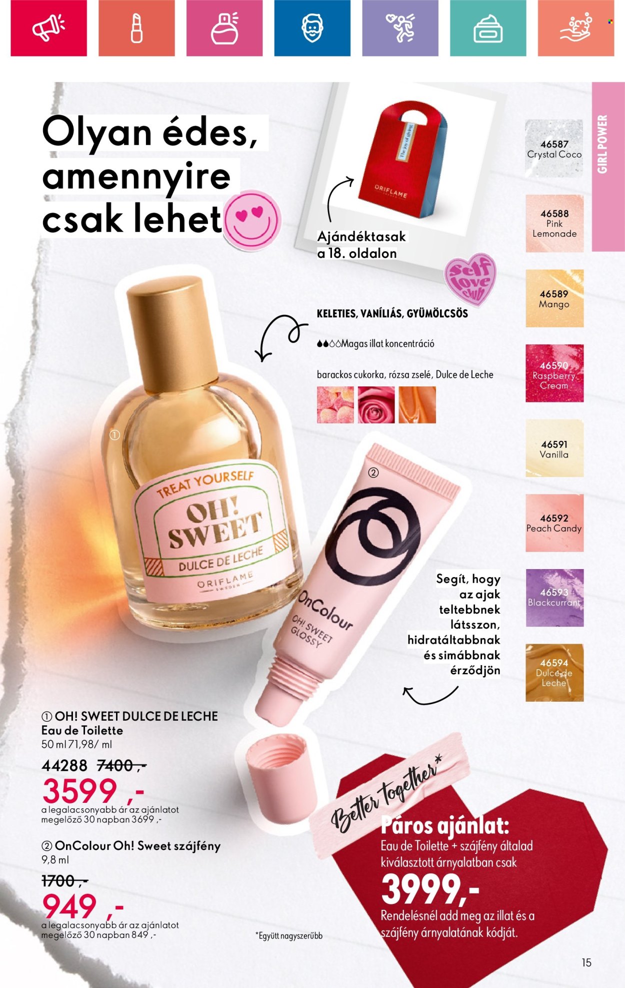 Oriflame akciós újságok - 2025.01.19 - 2025.02.08. Oldal 15