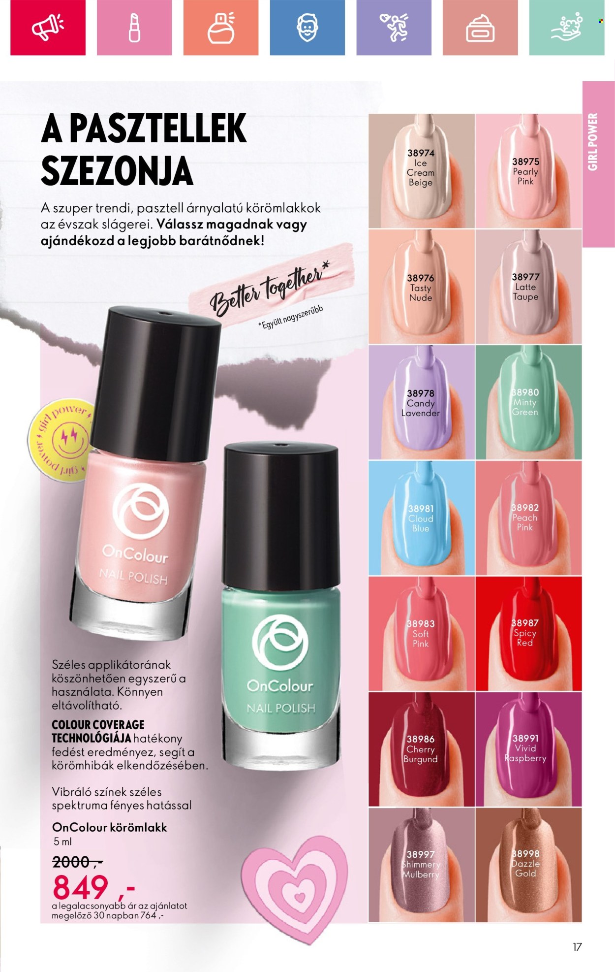 Oriflame akciós újságok - 2025.01.19 - 2025.02.08. Oldal 17