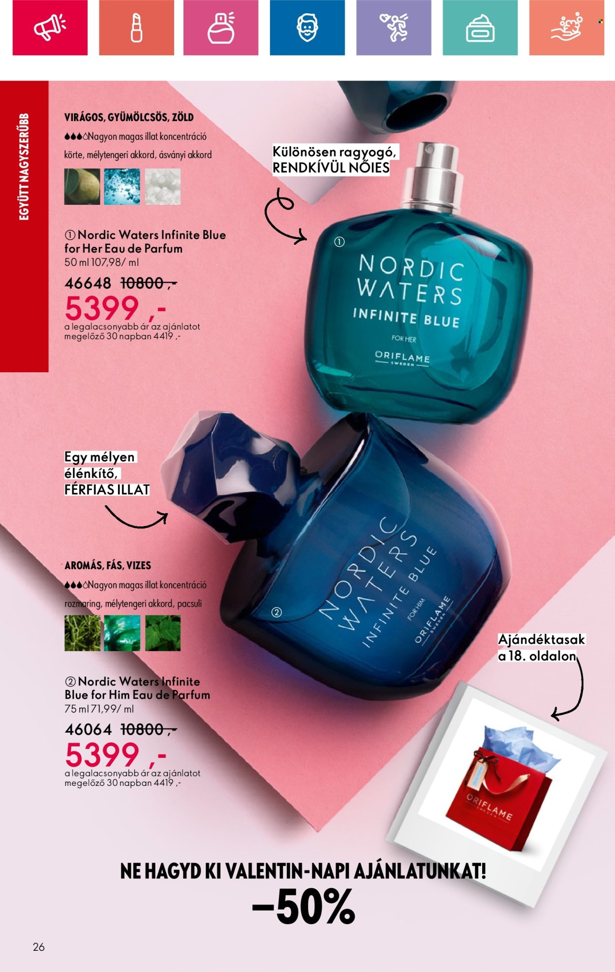 Oriflame akciós újságok - 2025.01.19 - 2025.02.08. Oldal 26
