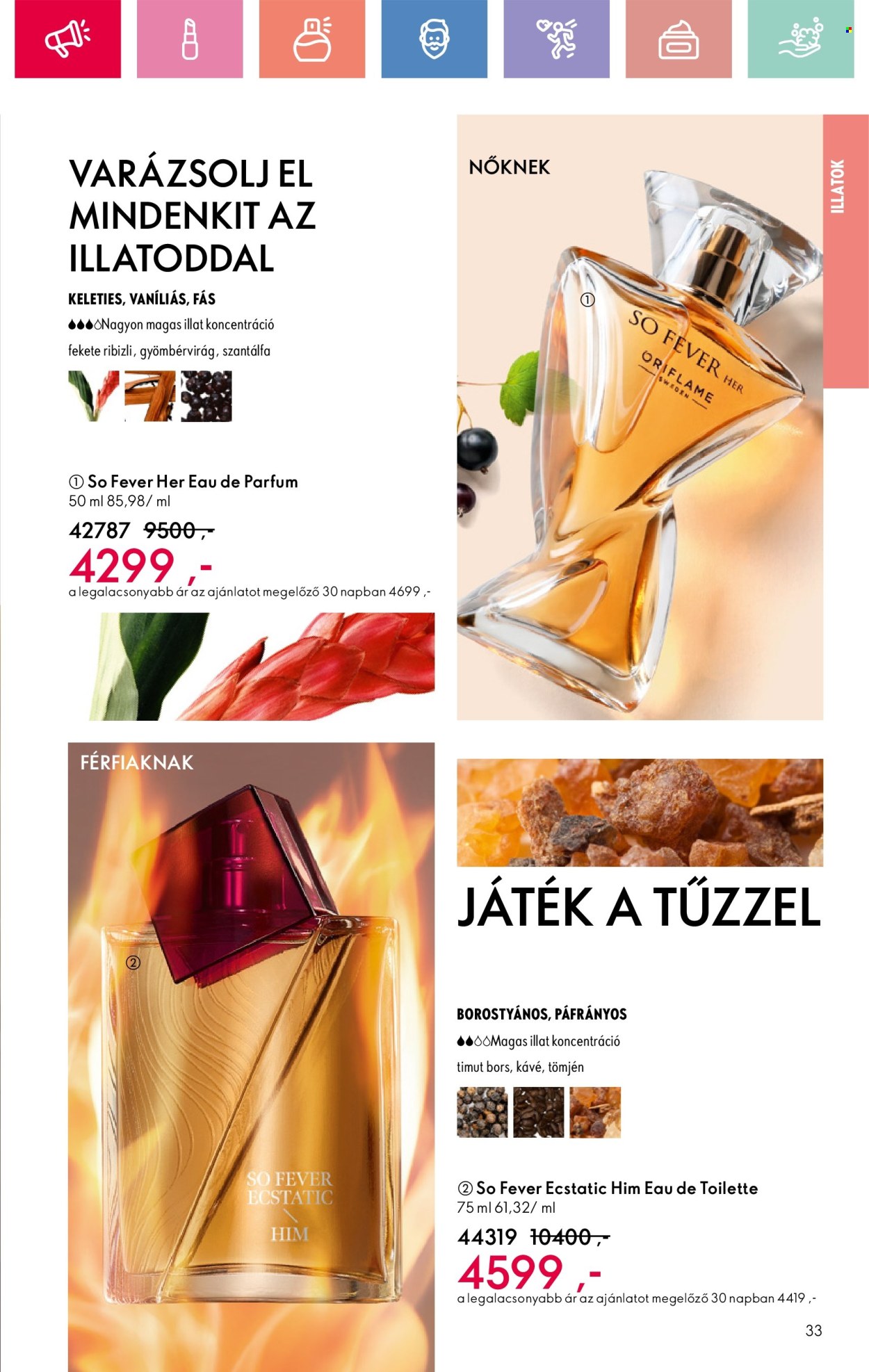Oriflame akciós újságok - 2025.01.19 - 2025.02.08. Oldal 33