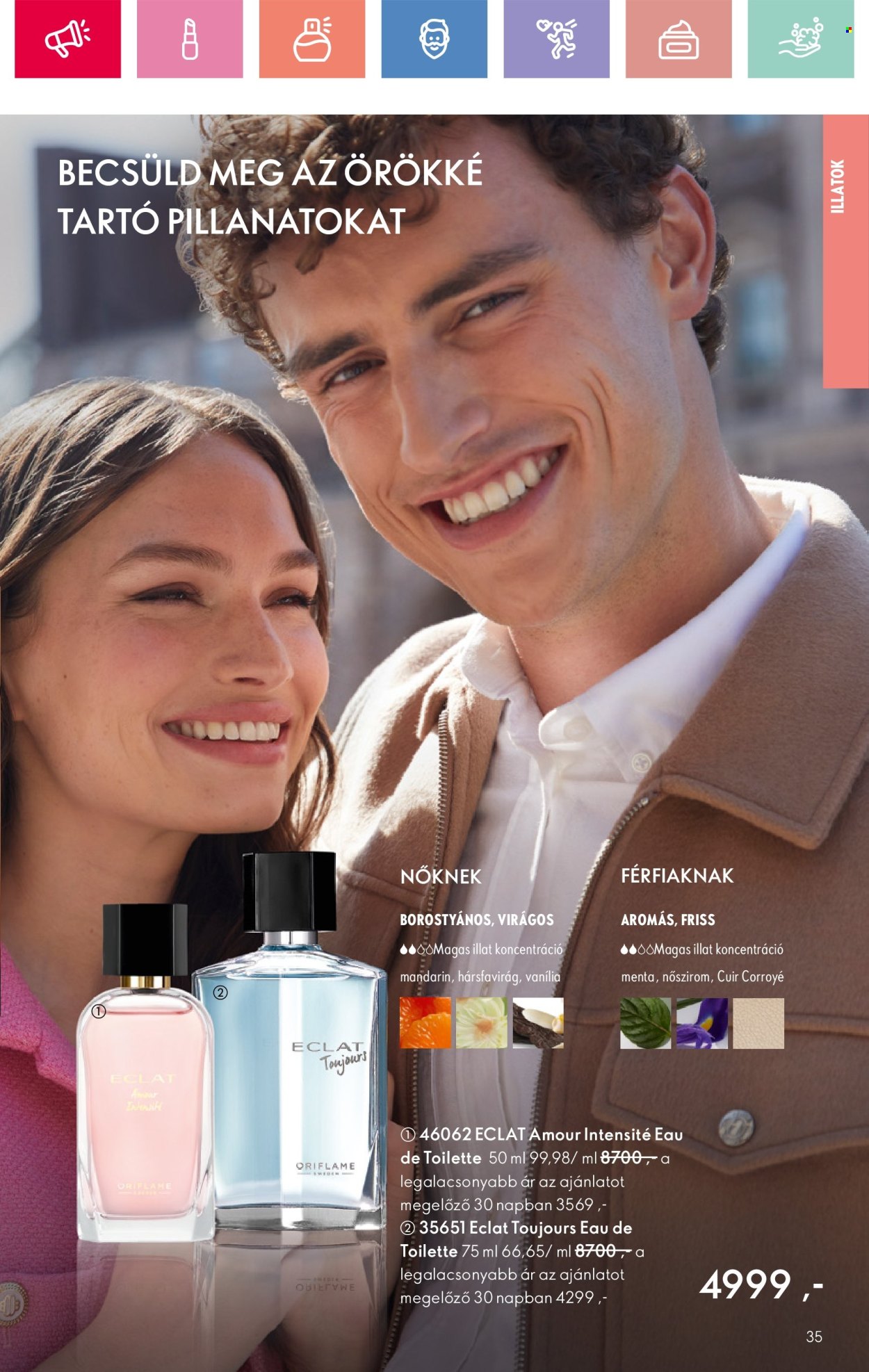 Oriflame akciós újságok - 2025.01.19 - 2025.02.08. Oldal 35