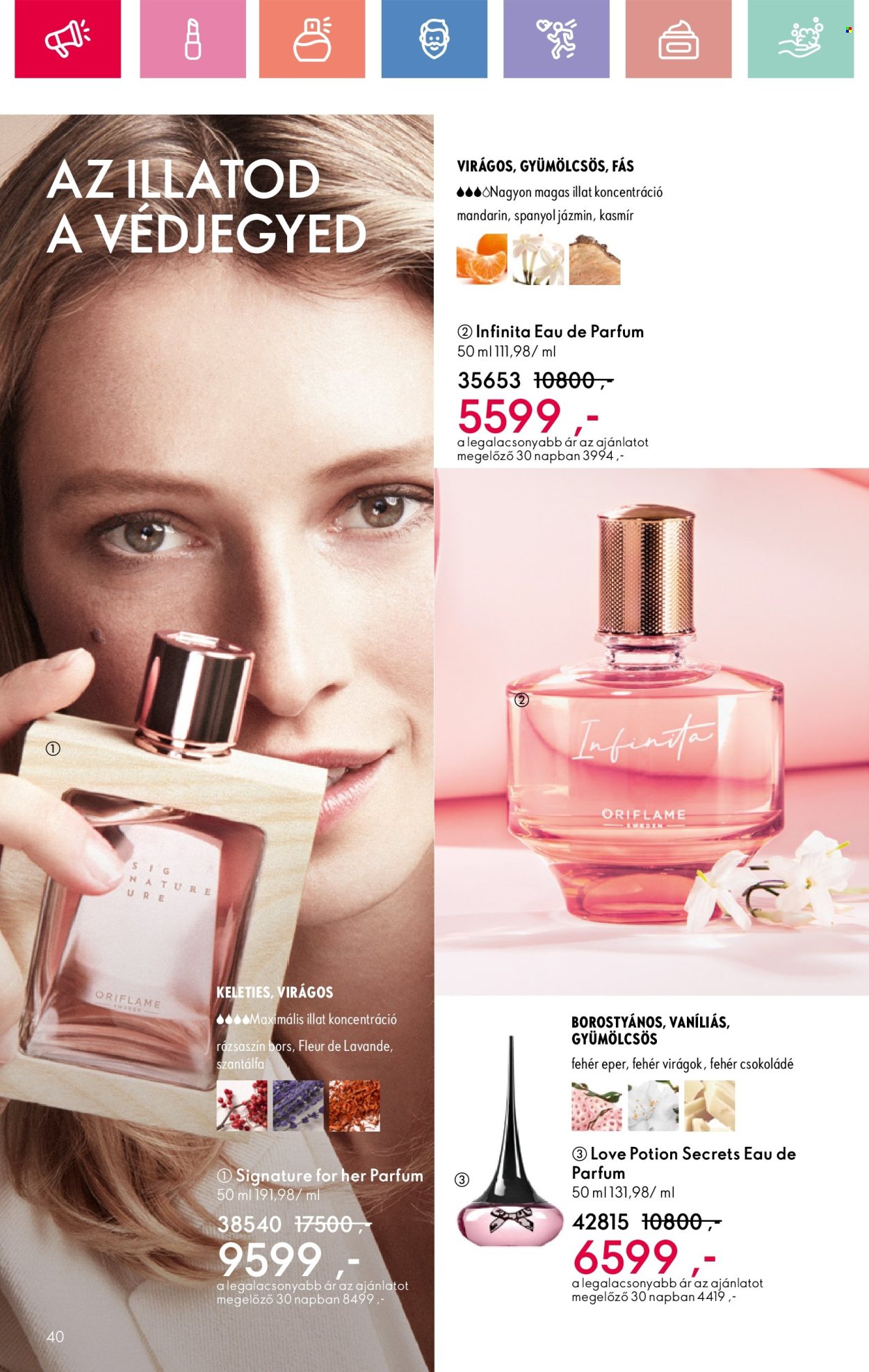 Oriflame akciós újságok - 2025.01.19 - 2025.02.08. Oldal 40