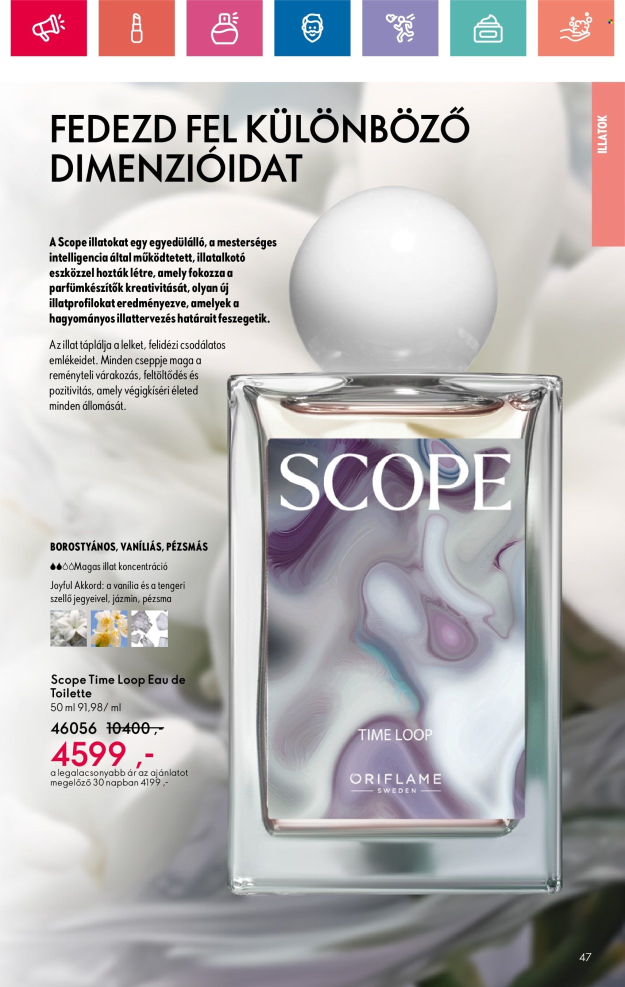 Oriflame akciós újságok - 2025.01.19 - 2025.02.08. Oldal 47