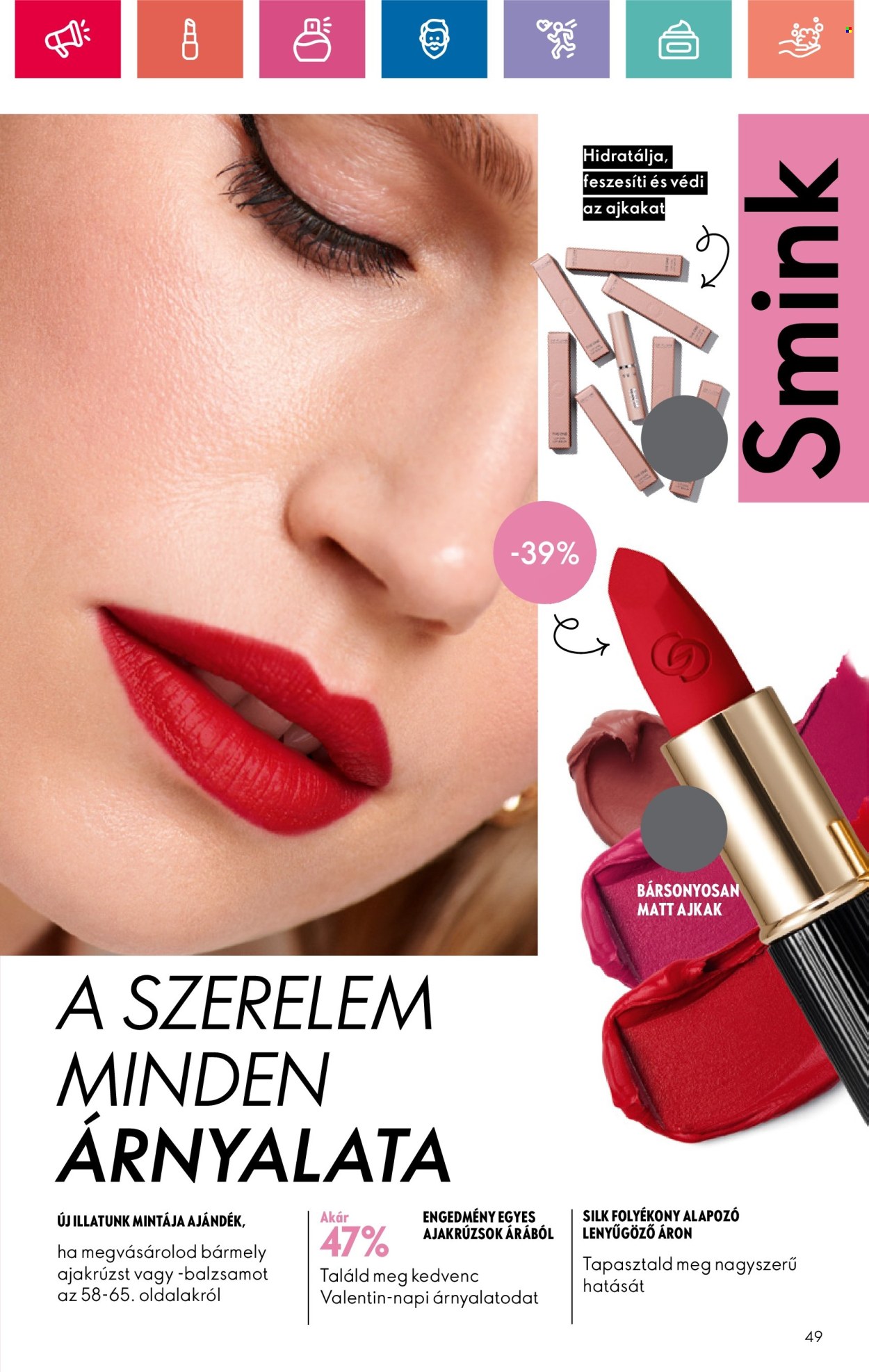 Oriflame akciós újságok - 2025.01.19 - 2025.02.08. Oldal 49