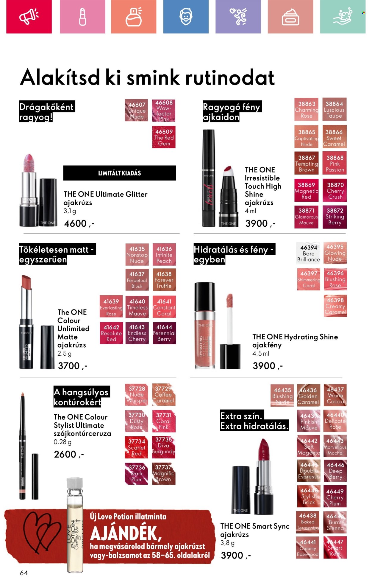 Oriflame akciós újságok - 2025.01.19 - 2025.02.08. Oldal 64
