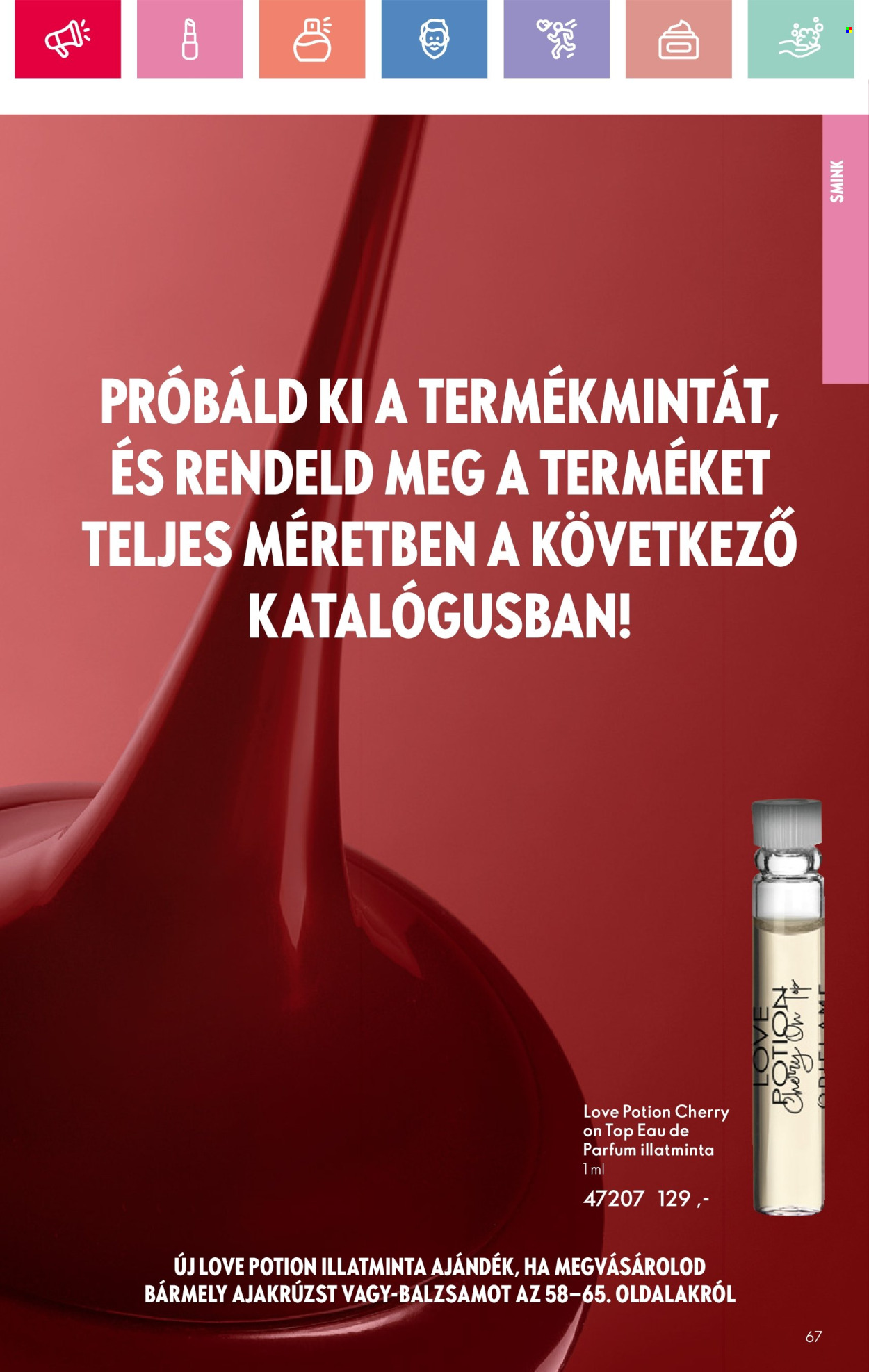 Oriflame akciós újságok - 2025.01.19 - 2025.02.08. Oldal 67