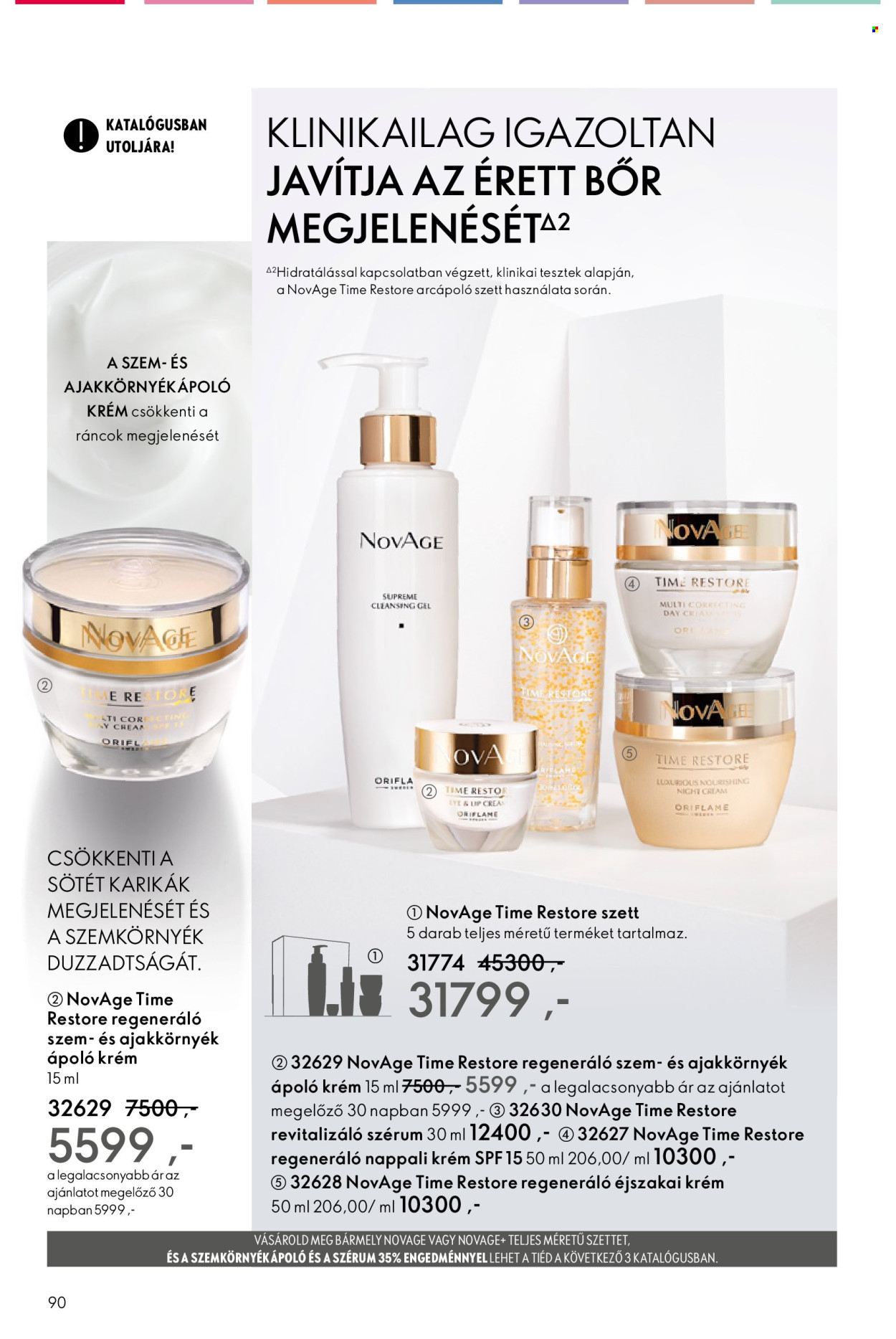 Oriflame akciós újságok - 2025.01.19 - 2025.02.08. Oldal 90