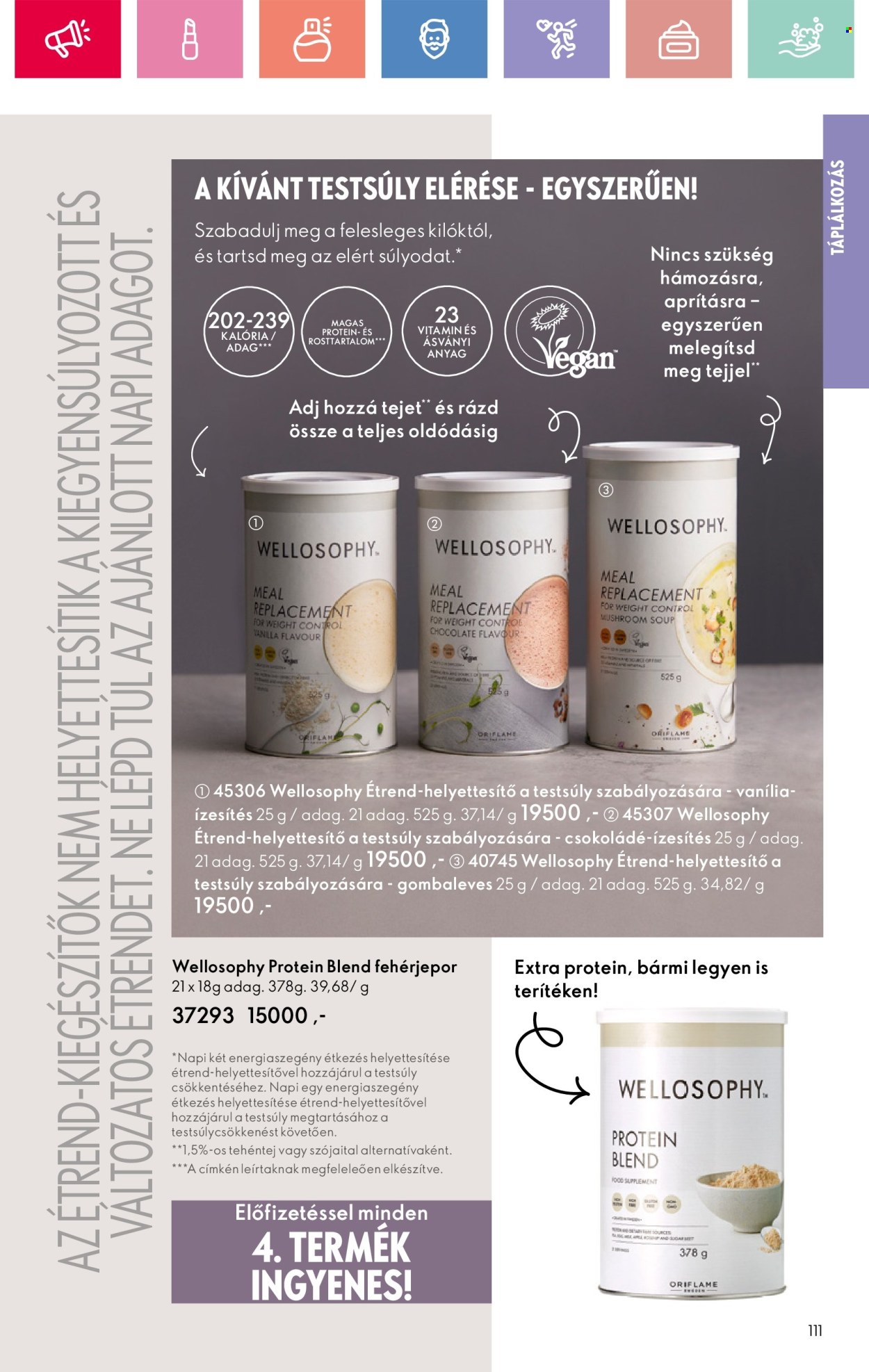 Oriflame akciós újságok - 2025.01.19 - 2025.02.08. Oldal 111