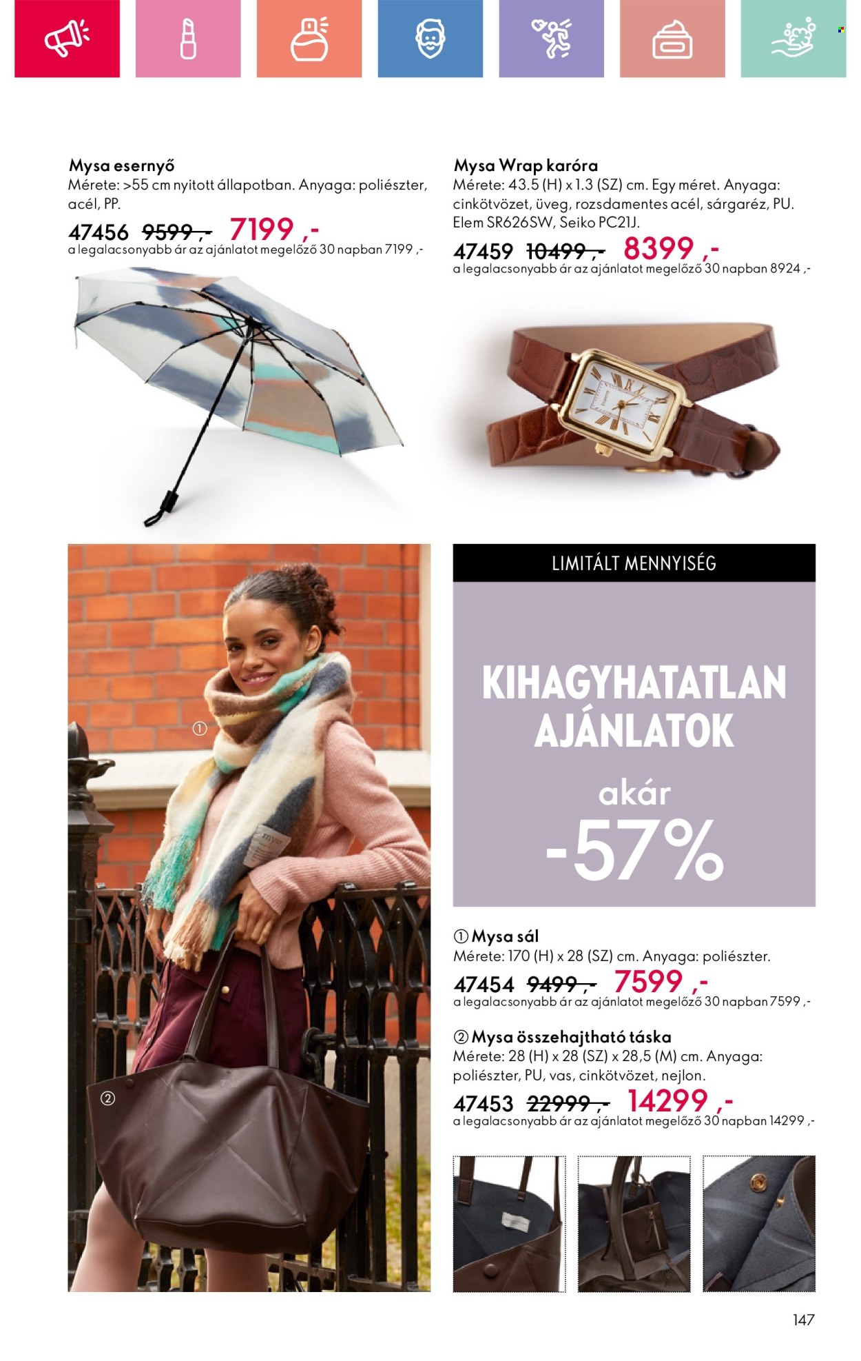 Oriflame akciós újságok - 2025.01.19 - 2025.02.08. Oldal 147