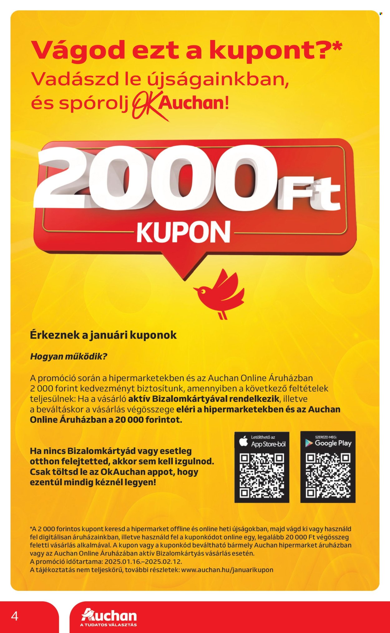 Auchan akciós újságok - 2025.01.23 - 2025.01.29. Oldal 4