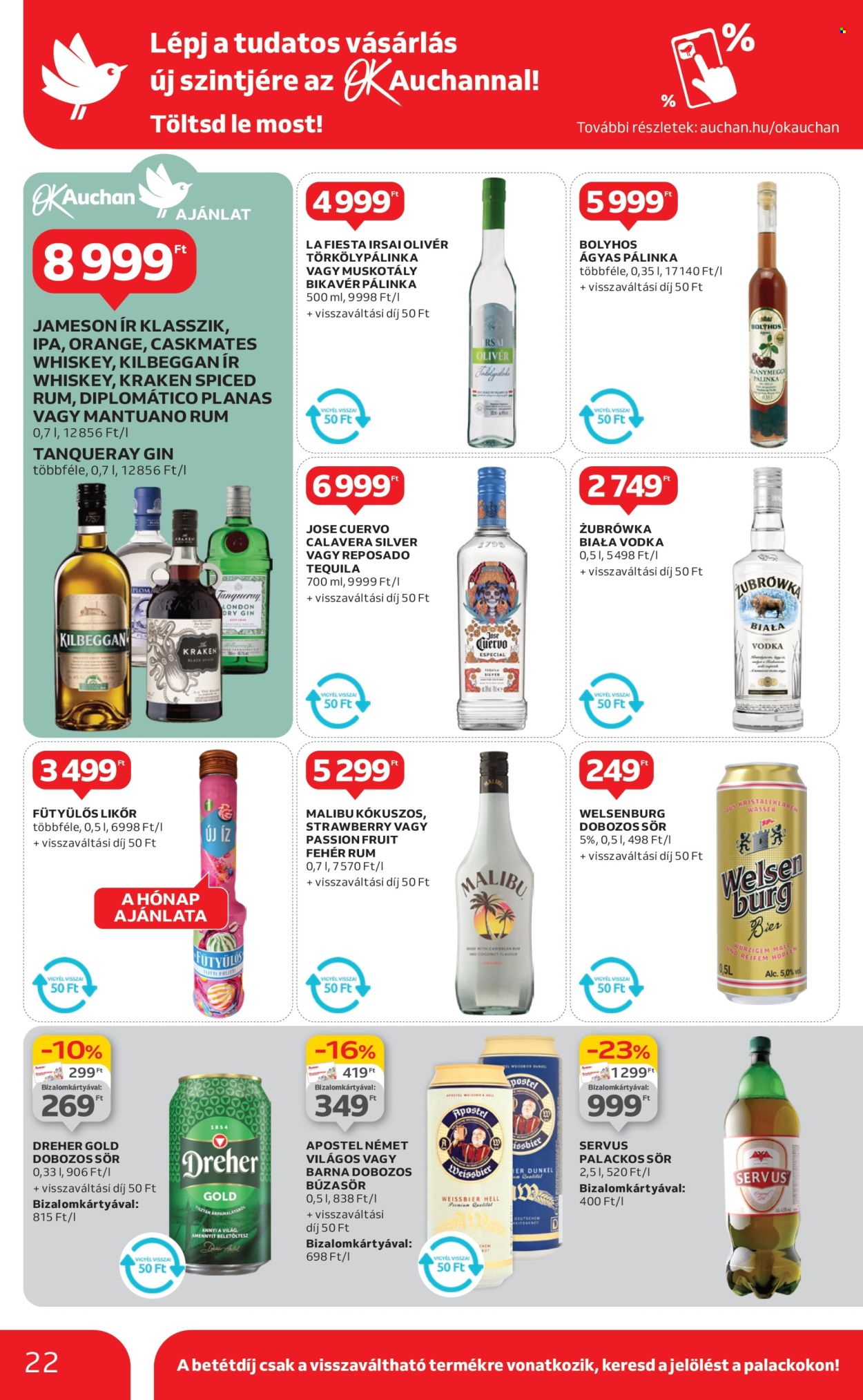 Auchan akciós újságok - 2025.01.23 - 2025.01.29. Oldal 22