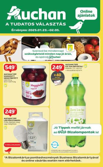 Újság Auchan - 2025.01.23 - 2025.02.05.