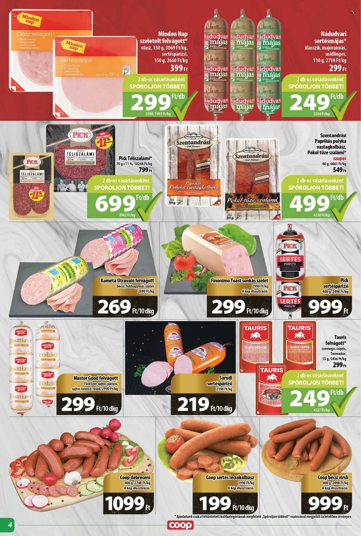 Coop akciós újságok - 2025.01.23 - 2025.01.29. Oldal 4