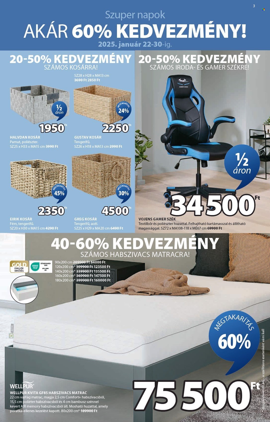 JYSK akciós újságok - 2025.01.22 - 2025.02.02. Oldal 4