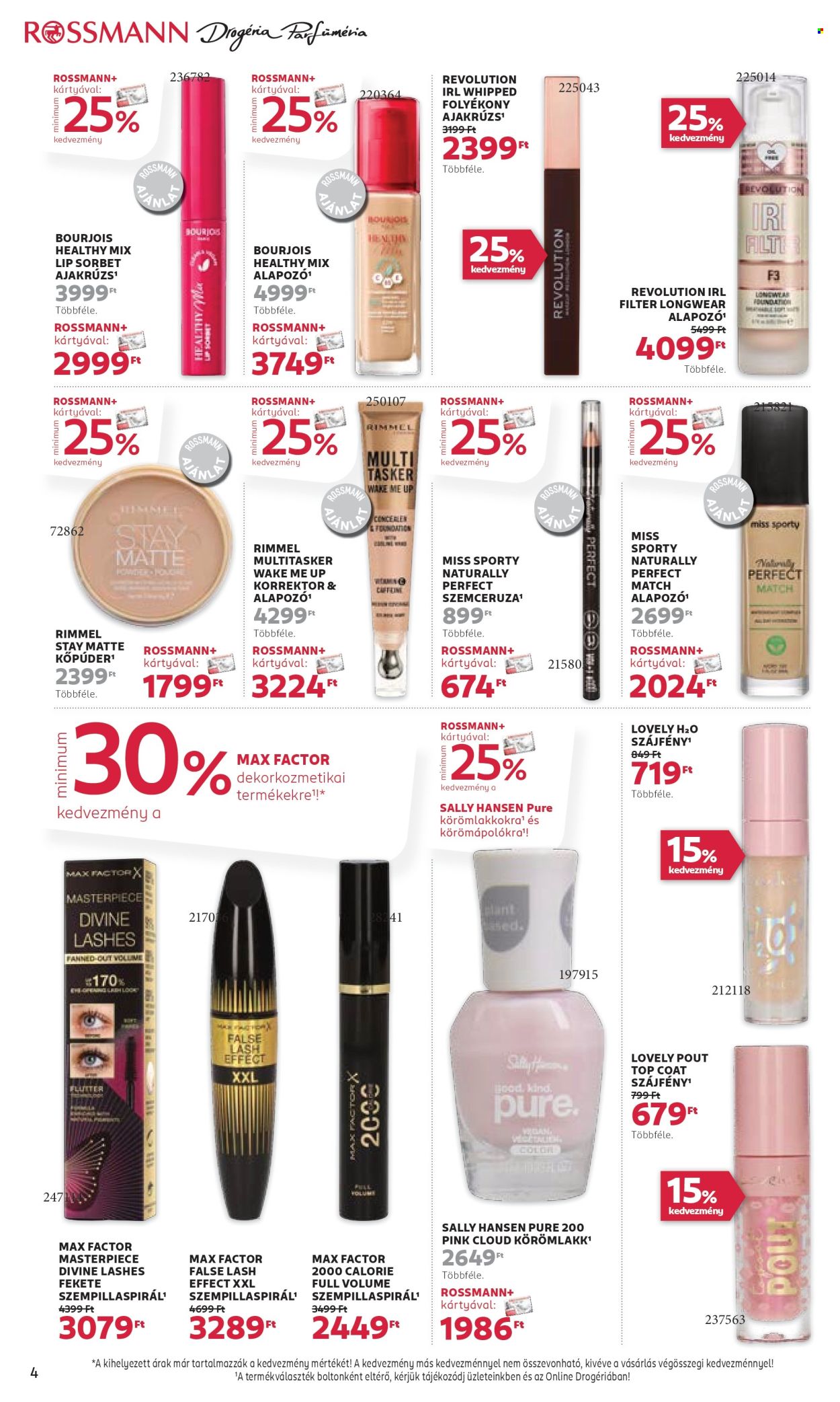Rossmann akciós újságok - 2025.01.27 - 2025.02.07. Oldal 4