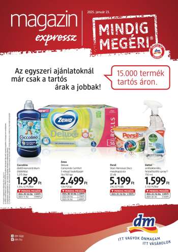Újság dm drogerie markt - 2025.01.01 - 2025.01.31.