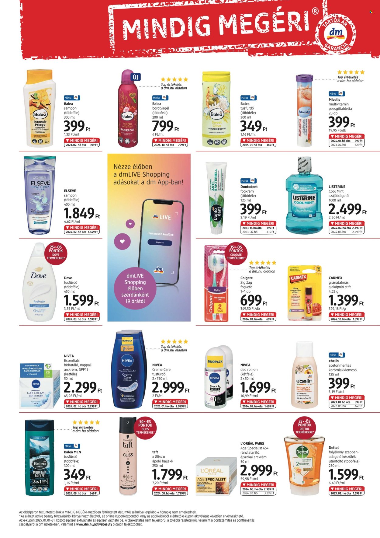 dm drogerie markt akciós újságok. Oldal 2