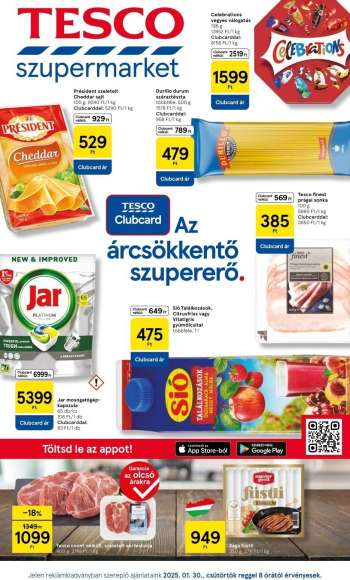 Újság TESCO - 2025.01.30 - 2025.02.05.