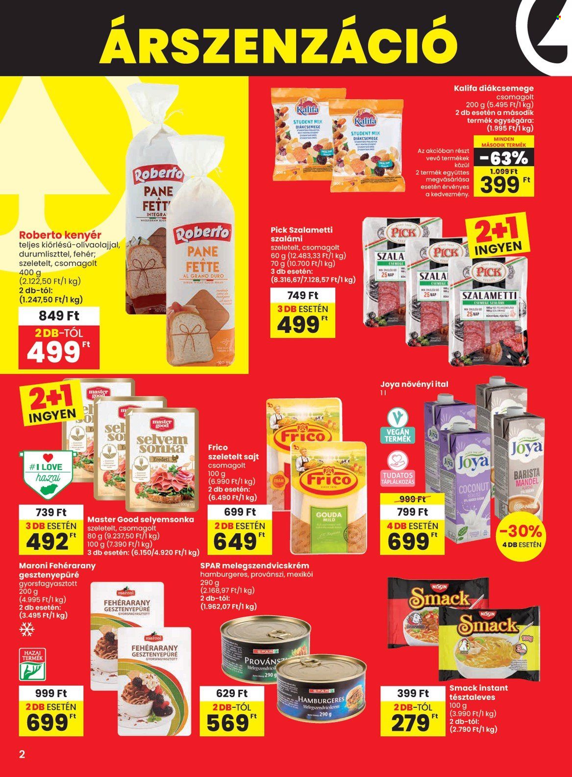 SPAR akciós újságok - 2025.01.30 - 2025.02.05. Oldal 2