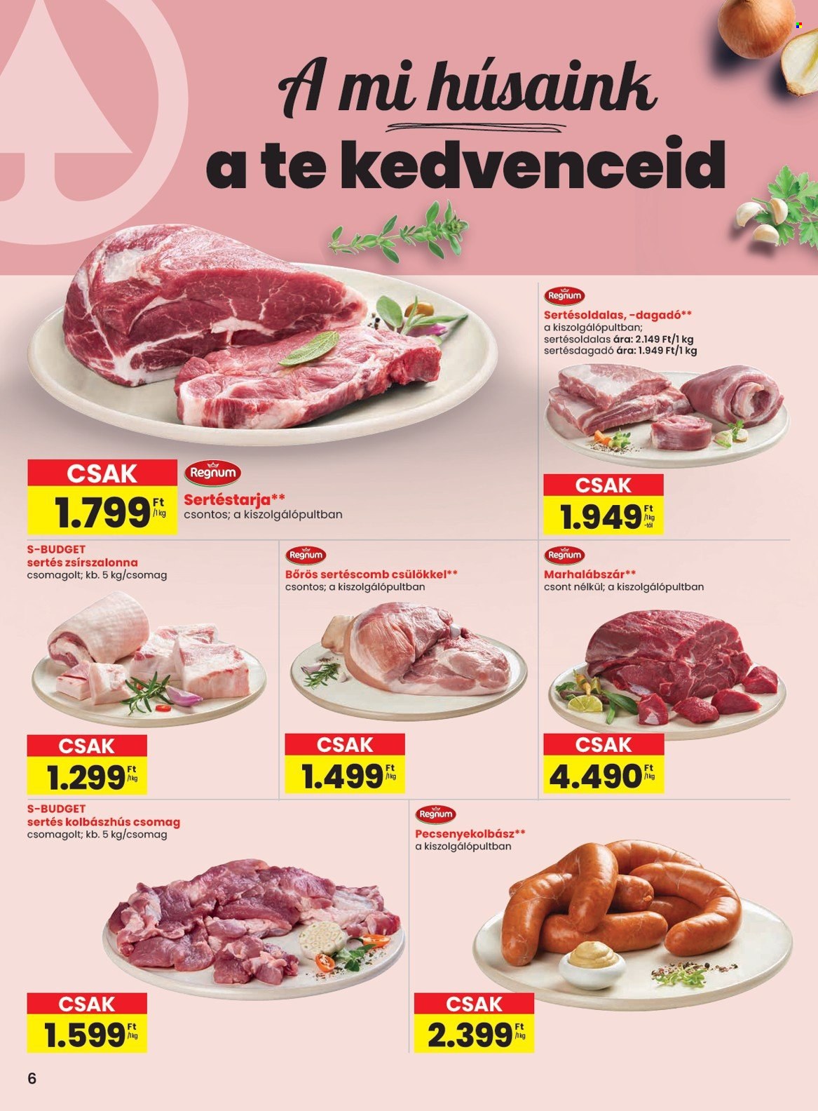 SPAR akciós újságok - 2025.01.30 - 2025.02.05. Oldal 6