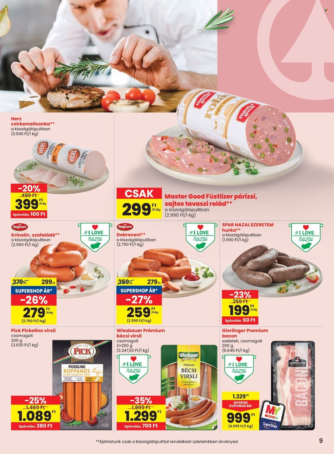 SPAR akciós újságok - 2025.01.30 - 2025.02.05. Oldal 9
