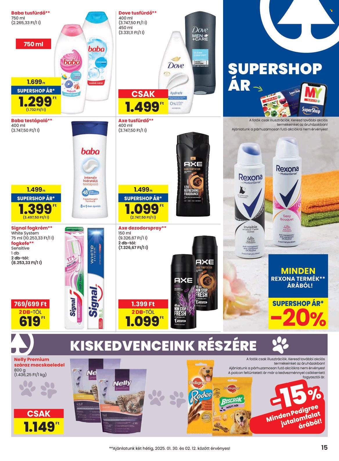 SPAR akciós újságok - 2025.01.30 - 2025.02.05. Oldal 15