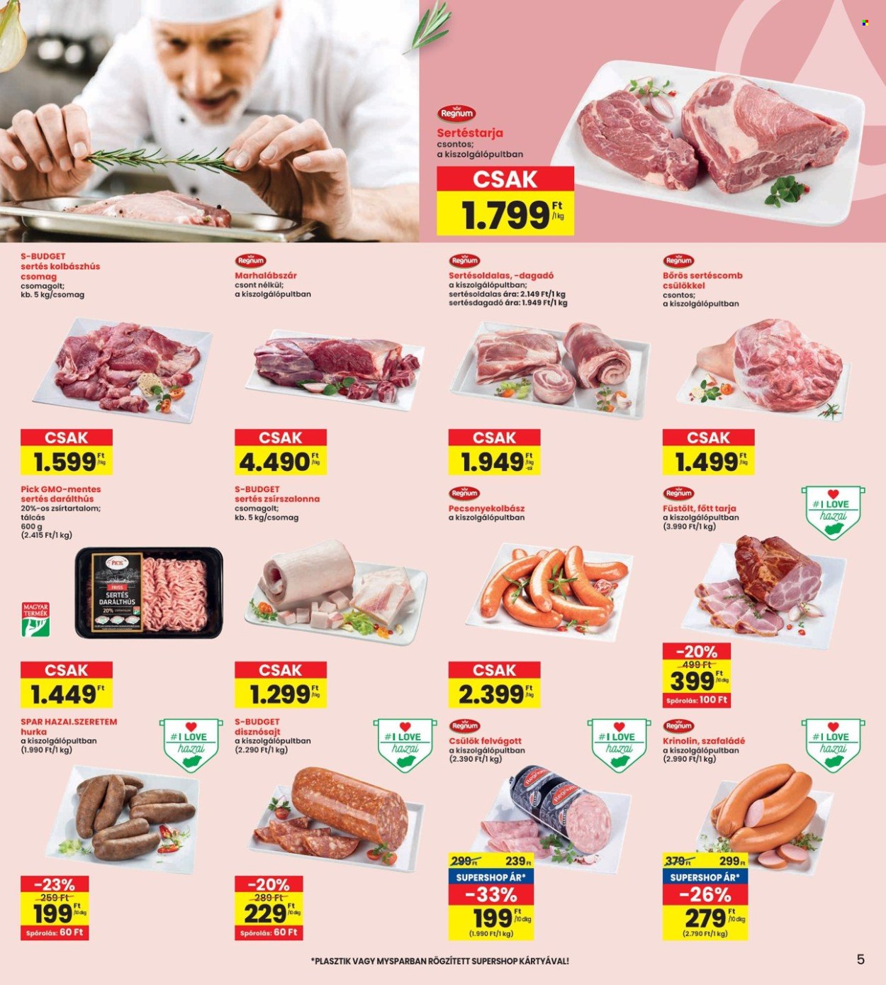 INTERSPAR akciós újságok - 2025.01.30 - 2025.02.05. Oldal 5