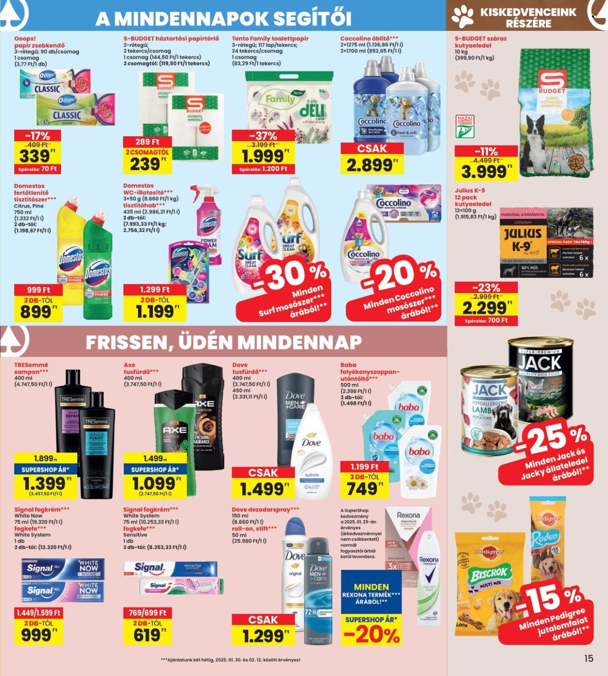INTERSPAR akciós újságok - 2025.01.30 - 2025.02.05. Oldal 15