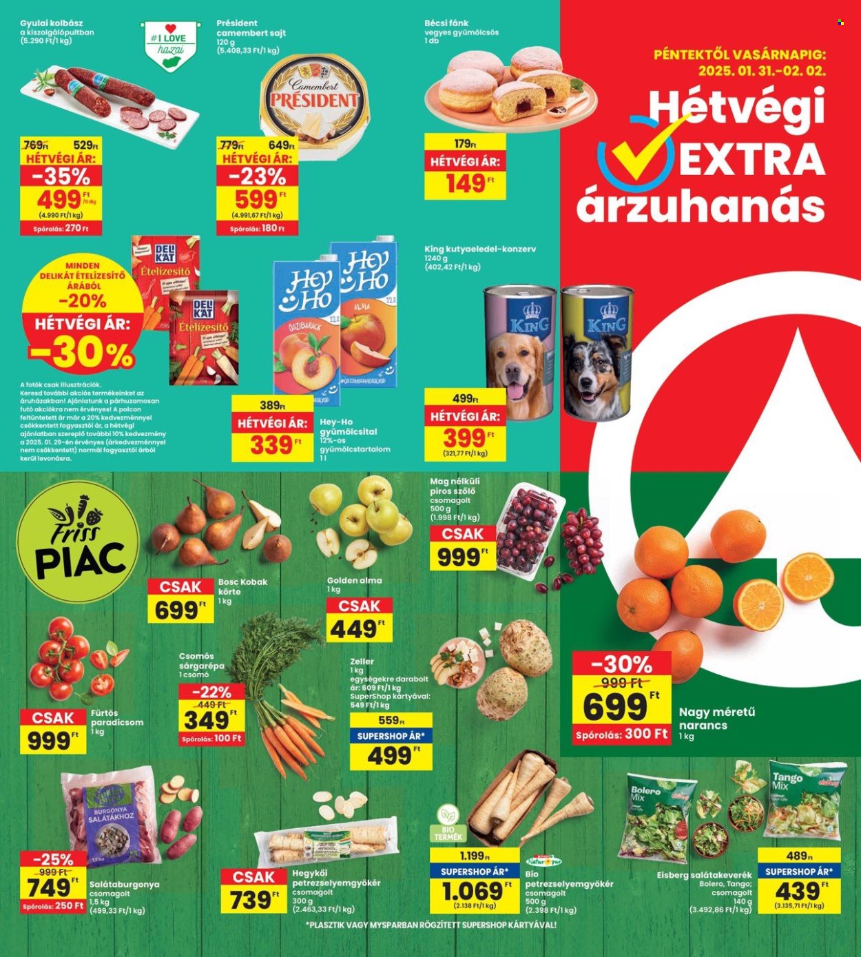 INTERSPAR akciós újságok - 2025.01.30 - 2025.02.05. Oldal 20