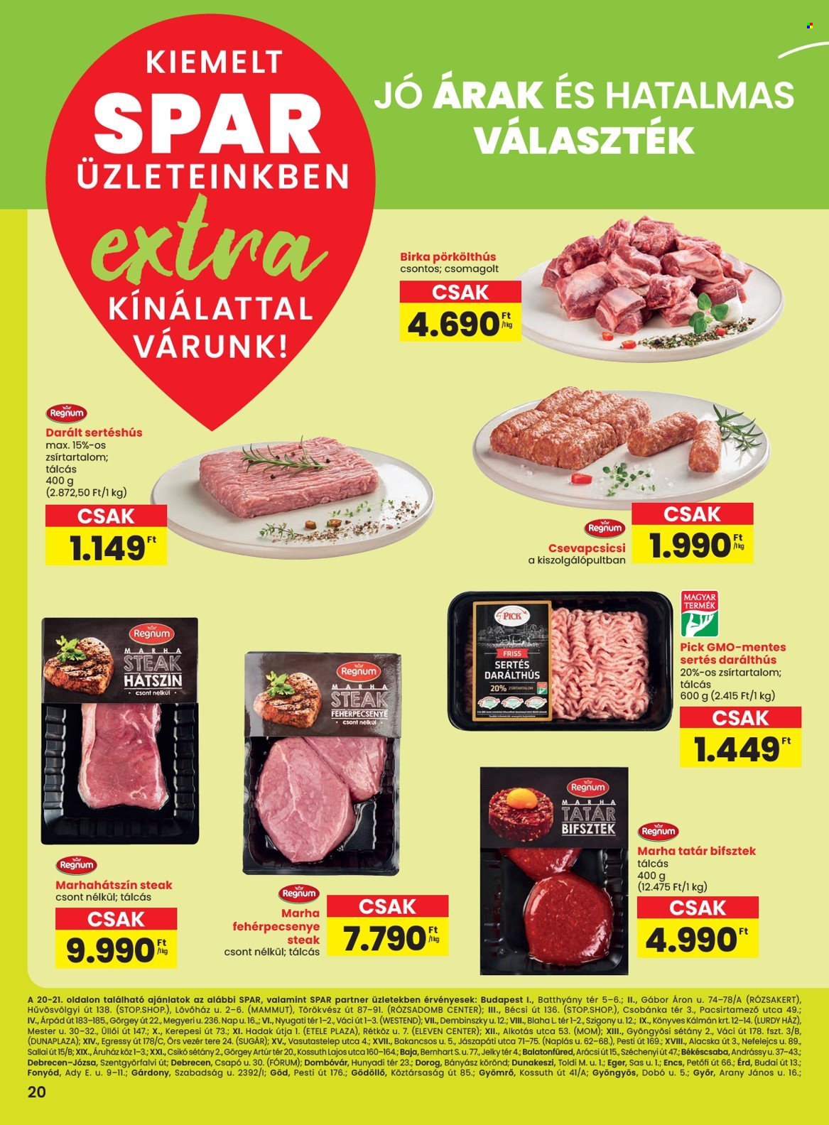 SPAR akciós újságok - 2025.01.30 - 2025.02.05. Oldal 1