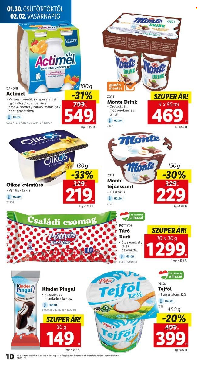 Lidl akciós újságok - 2025.01.30 - 2025.02.05. Oldal 10