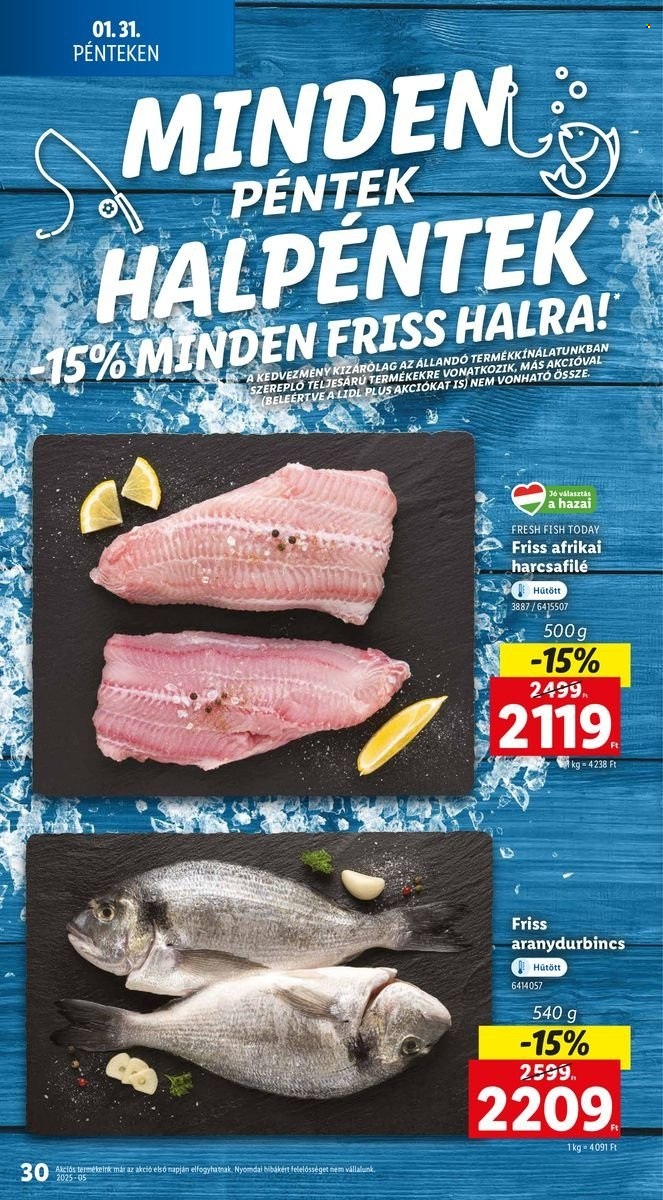 Lidl akciós újságok - 2025.01.30 - 2025.02.05. Oldal 30
