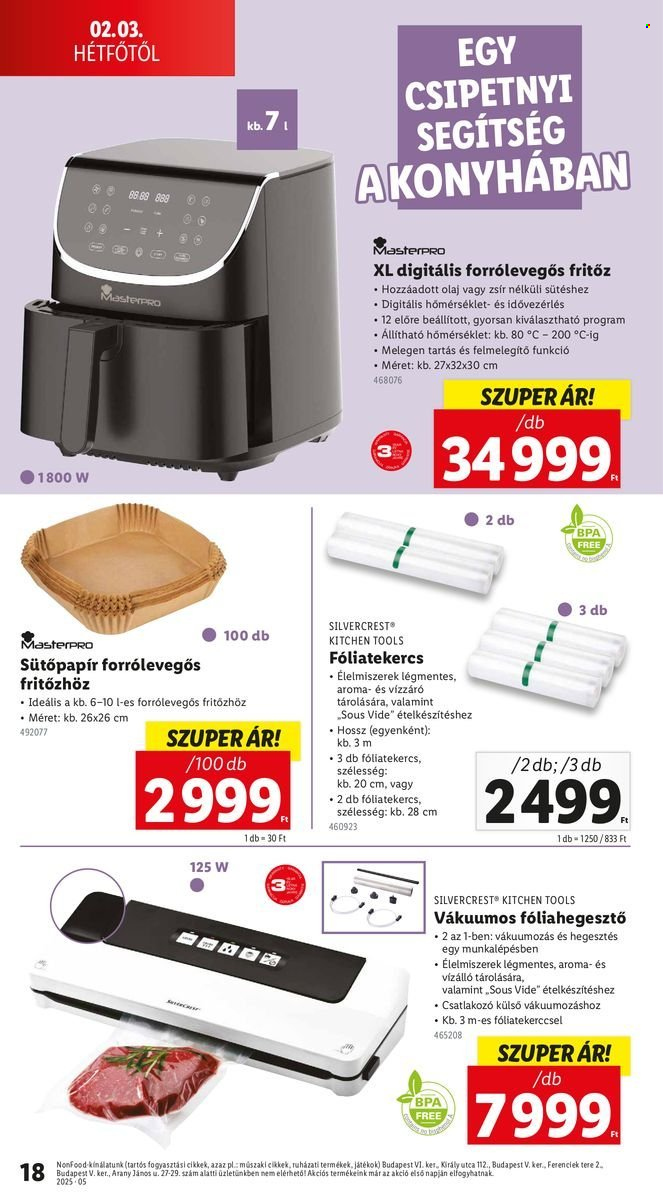 Lidl akciós újságok - 2025.01.30 - 2025.02.05. Oldal 18