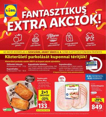 Újság Lidl - 2025.01.30 - 2025.02.02.