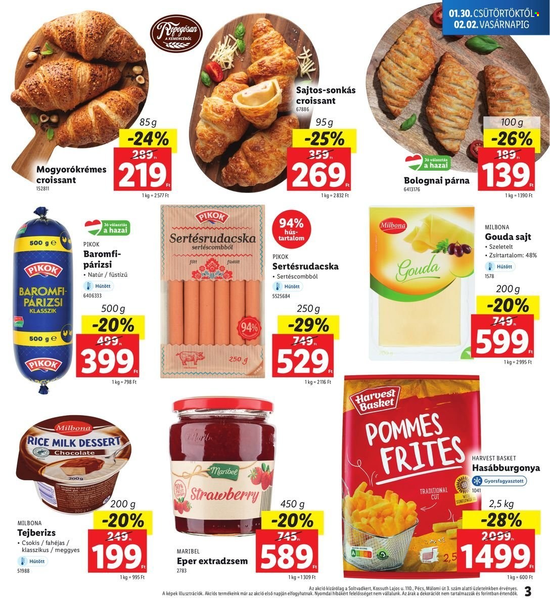 Lidl akciós újságok - 2025.01.30 - 2025.02.02. Oldal 3