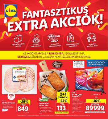 Újság Lidl - 2025.01.30 - 2025.02.02.