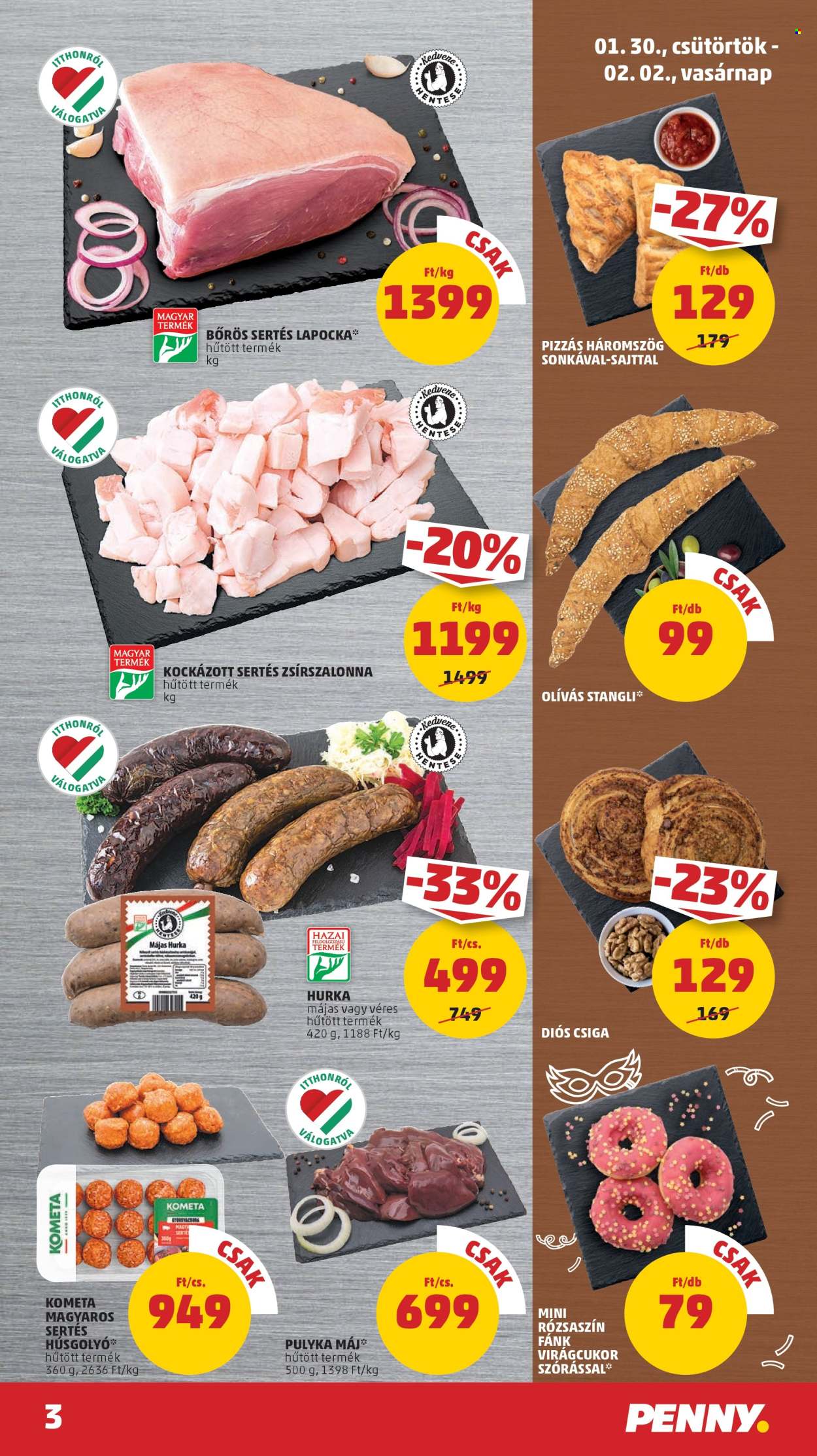 Penny Market akciós újságok - 2025.01.30 - 2025.02.05. Oldal 3