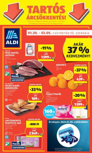 Újság Aldi - 2025.01.30 - 2025.02.05.