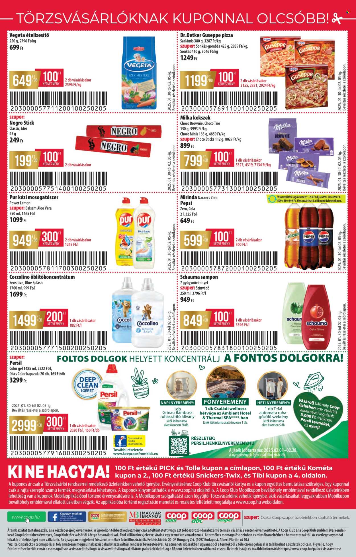 Coop akciós újságok - 2025.01.30 - 2025.02.05. Oldal 8