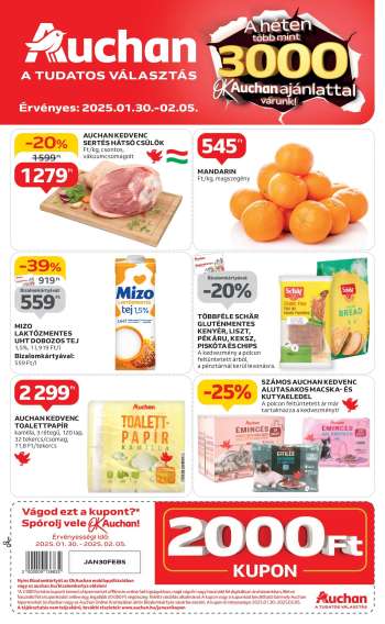 Újság Auchan - 2025.01.30 - 2025.02.05.