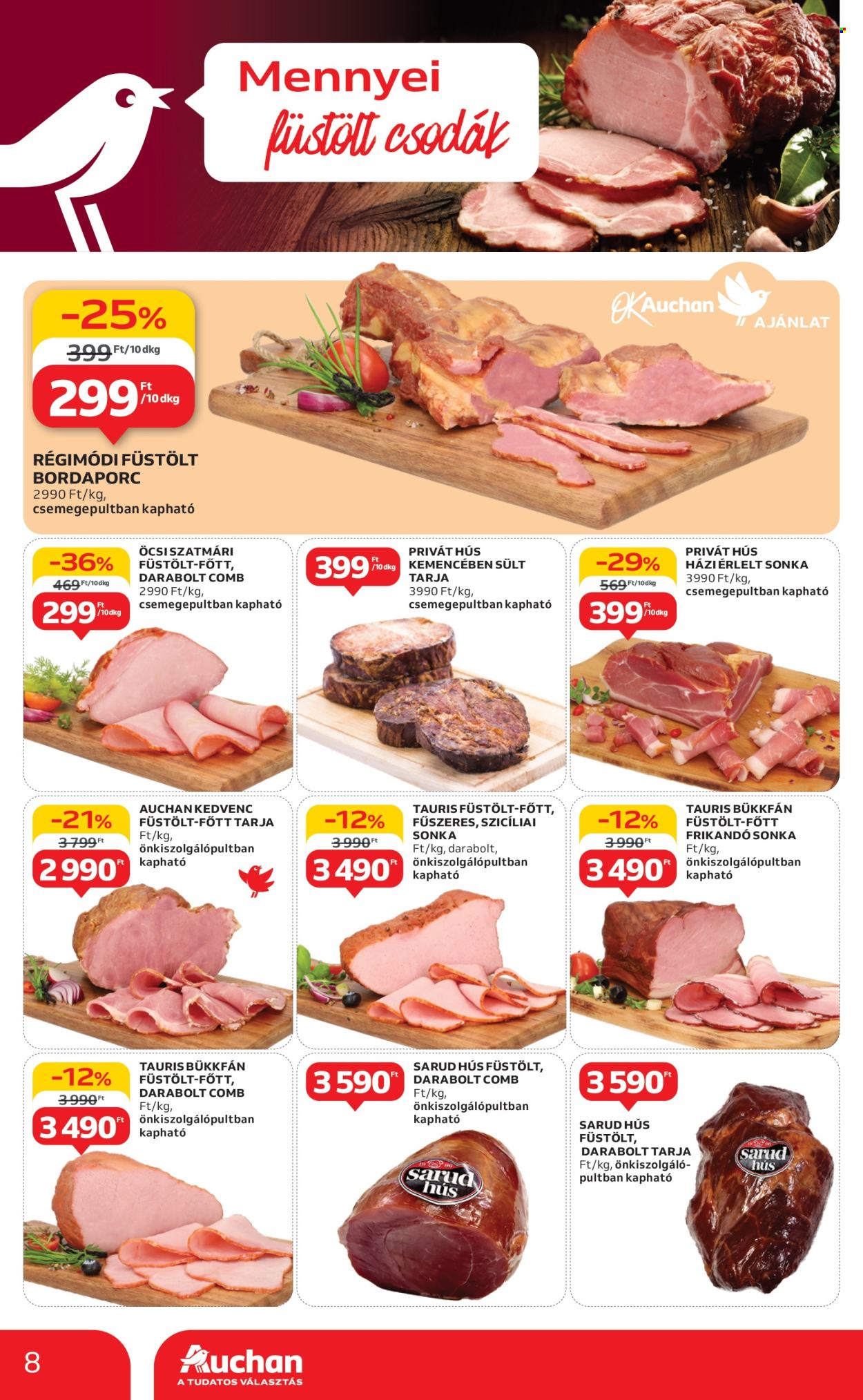 Auchan akciós újságok - 2025.01.30 - 2025.02.05. Oldal 8