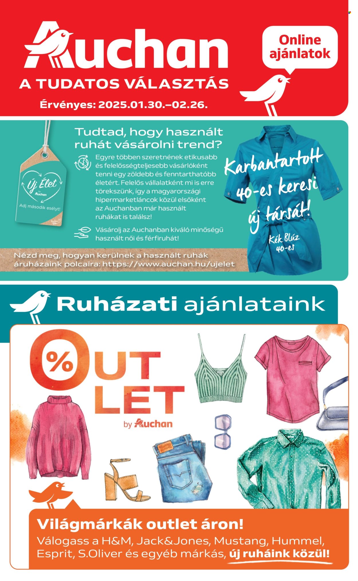 Auchan akciós újságok - 2025.01.30 - 2025.02.12. Oldal 1