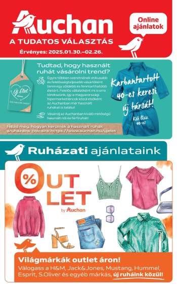 Újság Auchan - 2025.01.30 - 2025.02.12.